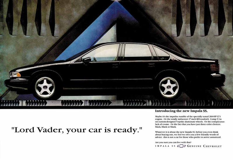 Illustration for article titled The Ten Best Automotive Print Ads Of All Time